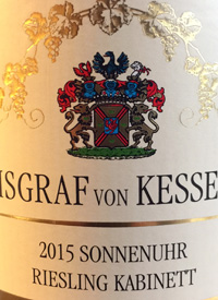 Reichsgraf von Kesselstatt Sonnenuhr Riesling Kabinett VDP Grosse Lagetext