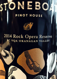 Stoneboat Pinot House Rock Opera Reservetext