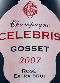 Champagne Gosset Celebris Rosé Extra Bruttext