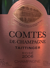 Champagne Taittinger Comtes de Champagne Rosétext