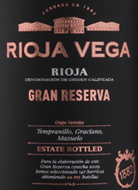 Rioja Vega Gran Reservatext