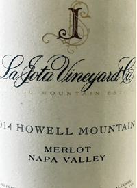 La Jota Vineyard Co. Howell Mountain Merlottext