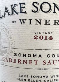 Lake Sonoma Sonoma County Cabernet Sauvignontext