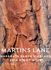 Martin's Lane Naramata Ranch Vineyard Pinot Noirtext