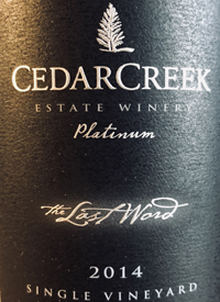 CedarCreek Platinum The Last Wordtext