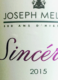 Joseph Mellot Sincérité Pinot Noir Rosétext
