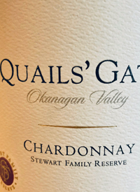 Quails' Gate Chardonnay Stewart Family Reservetext