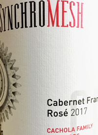 Synchromesh Cachola Family Vineyards Cabernet Franc Rosétext
