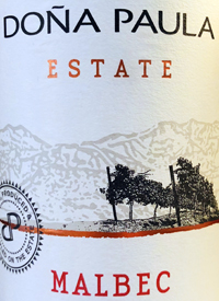 Doña Paula Estate Malbectext