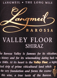 Langmeil Shiraz Valley Floortext