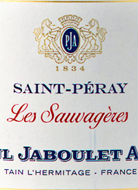 Paul Jaboulet Aîné St Peray Les Sauvagèrestext