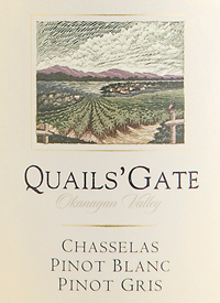 Quails' Gate Chasselas - Pinot Blanc - Pinot Gristext
