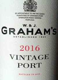 Graham's Vintage Porttext