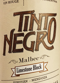 TintoNegro Limestone Block Malbectext