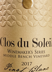 Clos du Soleil Winemaker's Series Pinot Blanc Middle Bench Vineyardtext