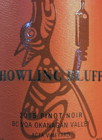 Howling Bluff Pinot Noir Acta Vineyardtext