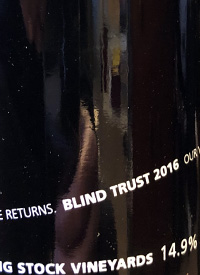 Laughing Stock Vineyards Blind Trust Red +03/10text