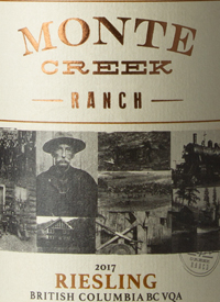 Monte Creek Ranch Rieslingtext