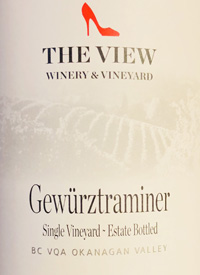 The View Gewurztraminer Single Vineyardtext