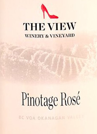 The View Pinotage Rosétext