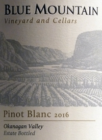 Blue Mountain Pinot Blanctext