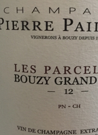 Champagne Pierre Paillard Les Parcelles Bouzy Grand Cru Extra Brut XIIItext