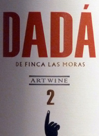 Dadá de Finca Las Moras Art Wine 2text