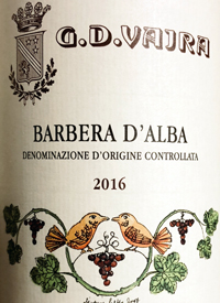 G. D. Vajra Barbera d'Albatext