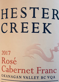 Hester Creek Rosé Cabernet Franctext