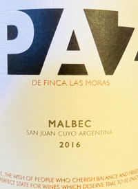 Paz de Finca Las Moras Malbectext