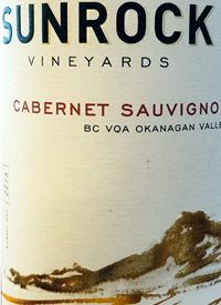 Sunrock Vineyard Cabernet Sauvignontext