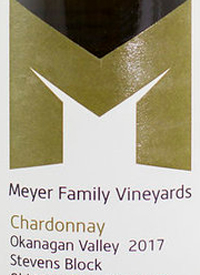 Meyer Family Vineyards Chardonnay Stevens Block Old Main Road Vineyardtext