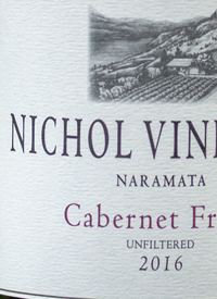 Nichol Vineyard Cabernet Franctext