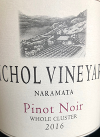 Nichol Vineyard Whole Cluster Pinot Noirtext
