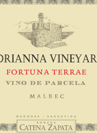 Catena Zapata Adrianna Vineyard Fortuna Terrae Vino de Parcela Malbectext