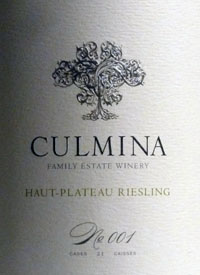 Culmina Family Estate Susser Riesling No. 005text