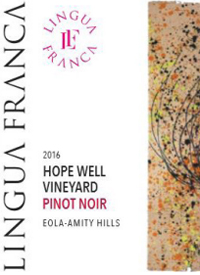 Lingua Franca Hope Well Pinot Noirtext