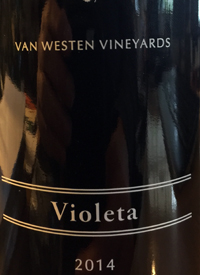 Van Westen Vineyards Violetatext