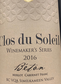 Clos du Soleil Bétan Merlot Cabernet Franctext