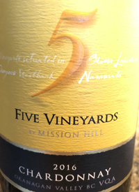 Five Vineyards by Mission Hill Chardonnaytext