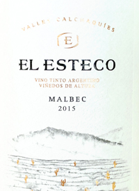 El Esteco Malbectext