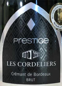 Les Cordeliers Prestige Crémant De Bordeauxtext