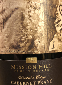 Mission Hill Terroir Collection No. 32 Vista's Edge Cabernet Franctext
