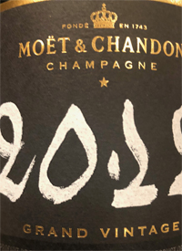 Champagne Moêt & Chandon Grand Vintagetext