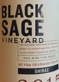 Black Sage Vineyard Shiraztext