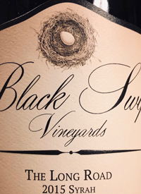 Black Swift Vineyards The Long Road Syrahtext