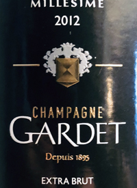 Champagne Gardet Millesime Extra Bruttext