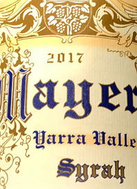 Mayer Yarra Valley Syrahtext