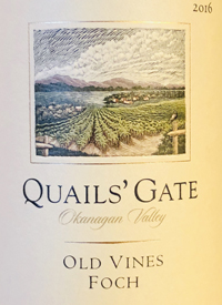 Quails' Gate Old Vines Fochtext
