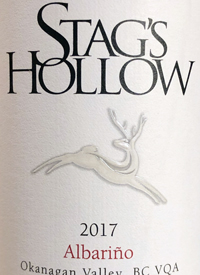 Stag's Hollow Albarino Shuttleworth Creek Vineyardtext